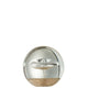 PRESSE-PAP CERCLE OR VERRE M Ø10.5xH10.5 cm
