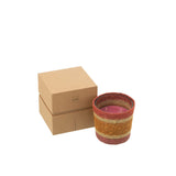 BOUGIE PARFUMEE BORDEAUX 12x12x11.5cm