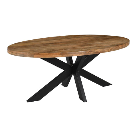 Table ovale CROSY 270x110x76cm