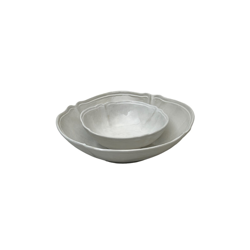 Assiette Creuse Artisanale 25.5xH7cm