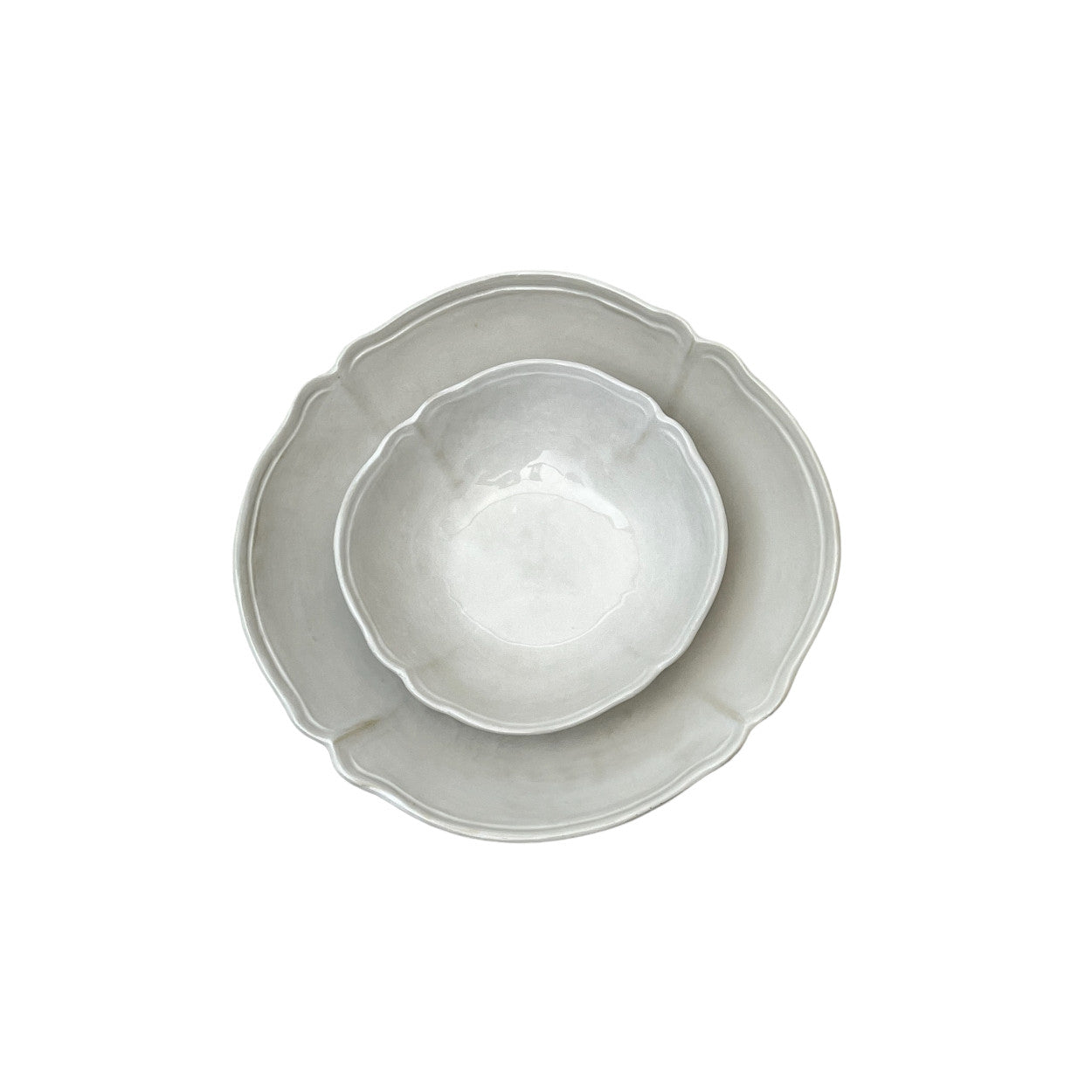 Assiette Creuse Artisanale 25.5xH7cm