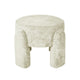 Pouf FOURTY Beige Ø45h37cm