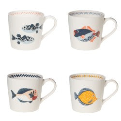 Coffret 4 mugs 45cl lorient