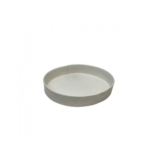 Plat à gratin Rond Blanc 30xH5.5cm