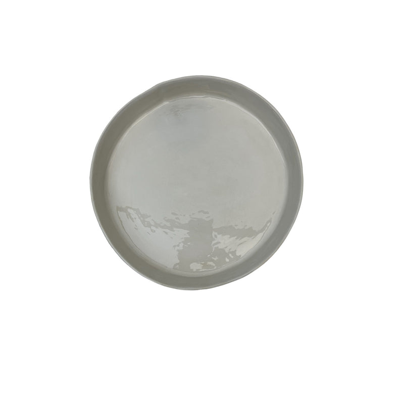 Plat à gratin Rond Blanc 30xH5.5cm
