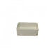 Plat à Gratin Carré Blanc Ø16xH4cm
