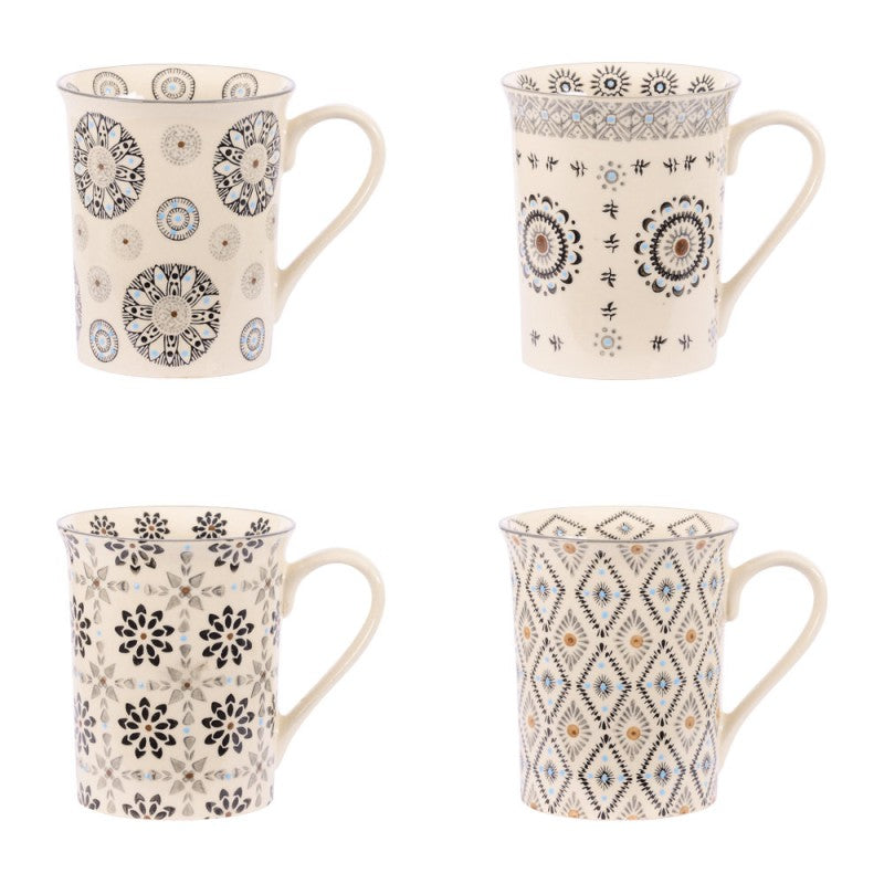 Coffret 4 mugs nelson H10