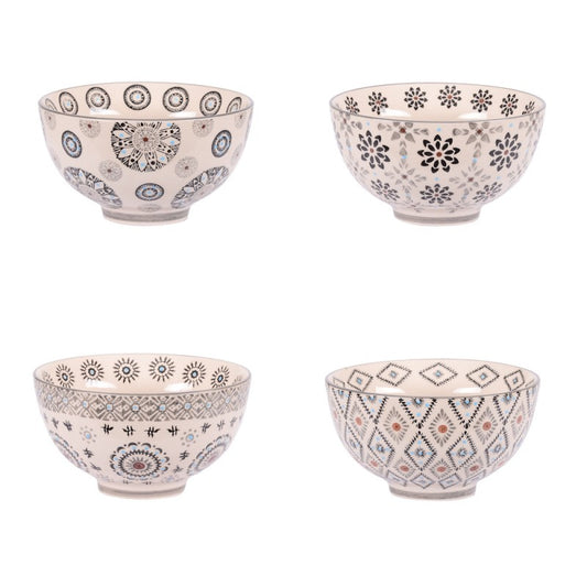 Coffret 4 bols 14 cm nelson