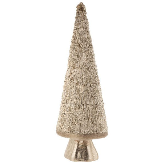 SAPIN NOEL DECO OR L 24.5x24.5x80cm