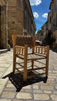 Fauteuil d'extérieur CAMARGUE 60x60xH85cm