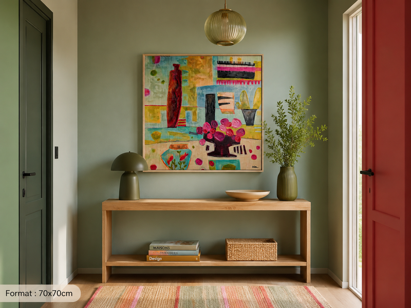 Tableau VALORIS 70x70cm