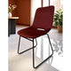 Chaise BUBBLE Velours Burgandy 48x52xH87cm
