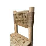 Tabouret de bar BASTIA beige 40x40xH110cm