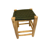 Mini Tabouret CALVI Kaki 33x30xH40cm