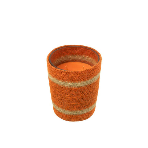 BOUGIE PARFUMEE ORANGE 12.5x12.5x15.5cm