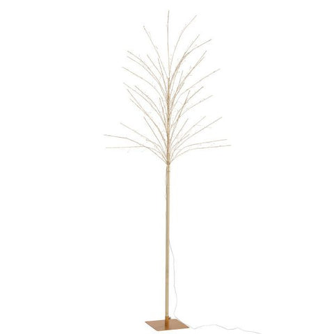 ARBRE LED METAL OR L (70x70x180cm)