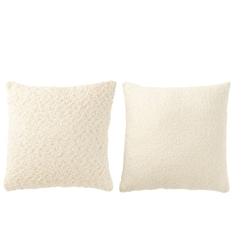 COUSSIN CARRE TISSAGE COTON 45x45cm