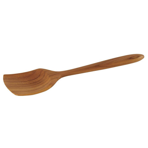 Paire Spatule Carrée en Teck 34 cm