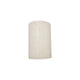 Bougie Rustique Blanc Ø7xH10 cm