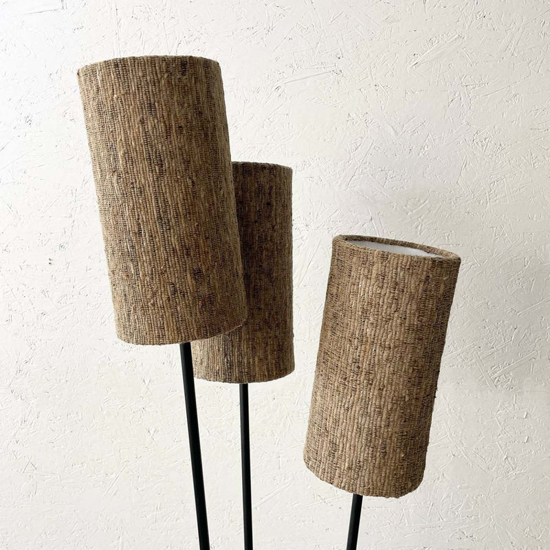 Lampadaire 3 BRANCHES BAHU Ø56xH176cm