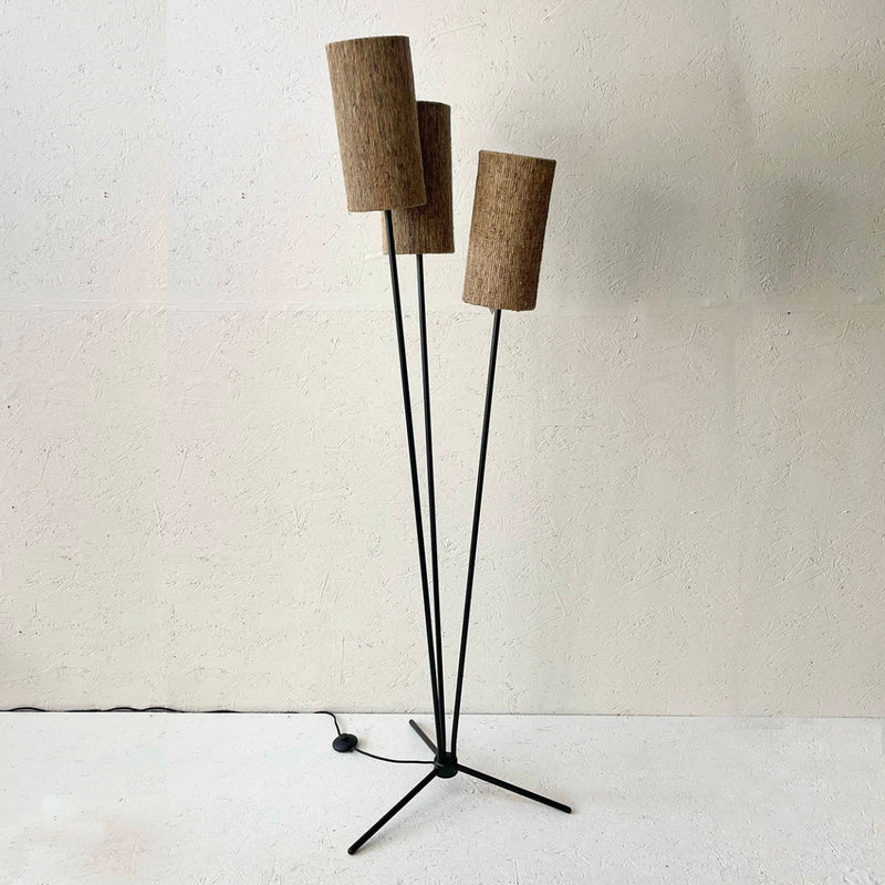 Lampadaire 3 BRANCHES BAHU Ø56xH176cm