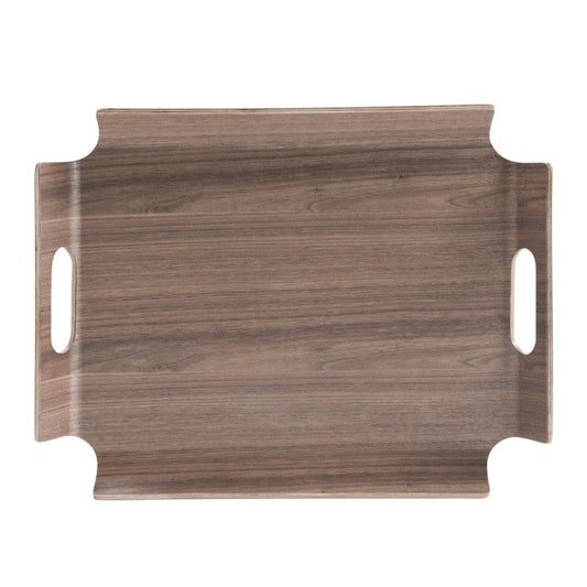 Plateau NOANGLE 44.5x33.5cm Brun