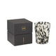 BOUGIE PARFUMEE NOA NOIR/BLANC 15x15x17cm