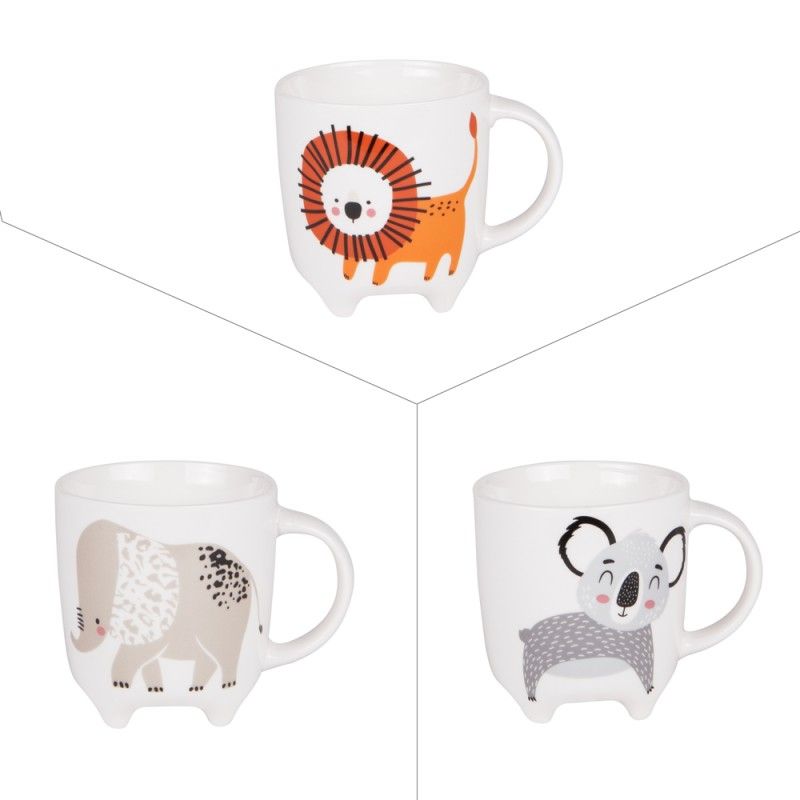 Mug Pied Animaux 33CL