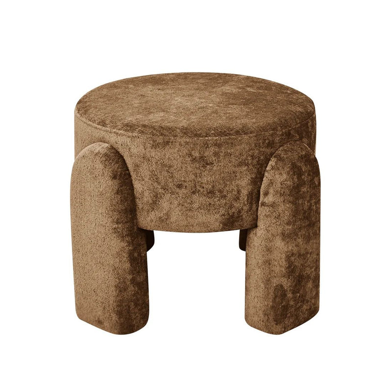 Pouf FOURTY Gold Ø45h37cm