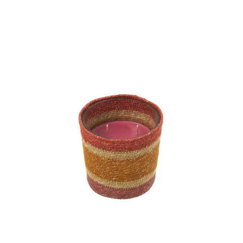 BOUGIE PARFUMEE BORDEAUX 12x12x11.5cm