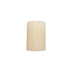 Bougie Rustique Blanc Asperge Ø6xH8 cm