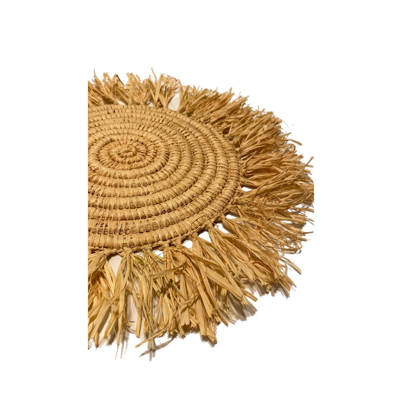 Sous-Assiette SPIRALE Rafia D35cm