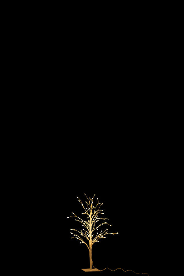 Arbre LED Métal Blanc S Ø20xH57 cm