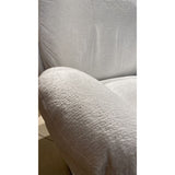 Fauteuil IZOP chenille Craie