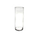 Vase en verre long cylindrique 15x40cm