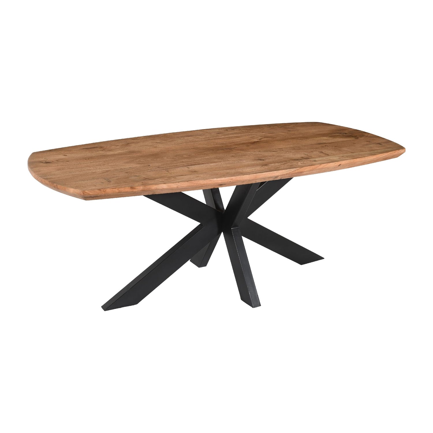 Table REPAS Ellipse SLOT acacia 250x100xH76cm