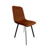 Chaise THER Velours Fox 45x50xH87cm