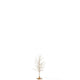 ARBRE LED METAL OR S 34x30xH59 cm