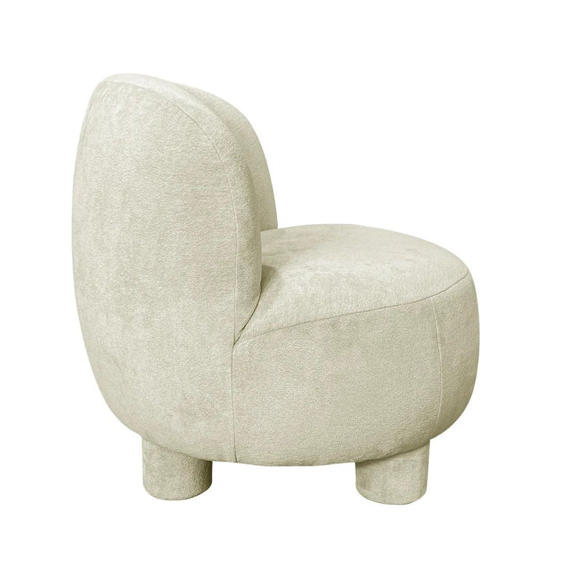 Fauteuil BORLANO Beige 74x77h73cm