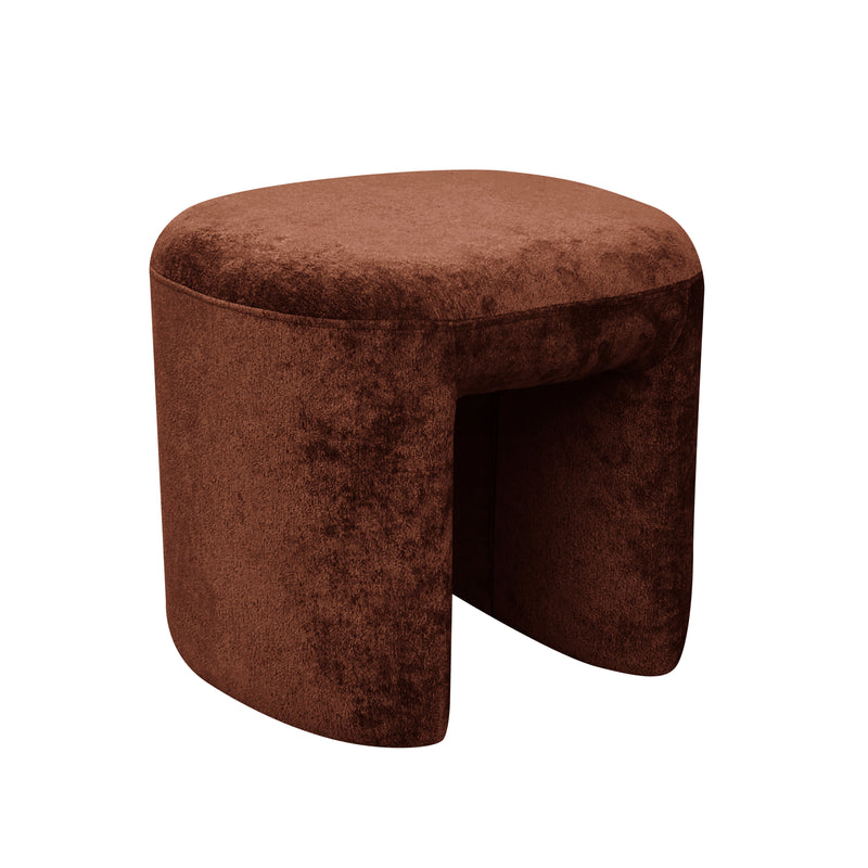 Pouf ARCHE Terracotta 46x42,5h40cm