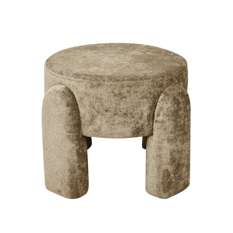 Pouf FOURTY Taupe d45h37cm