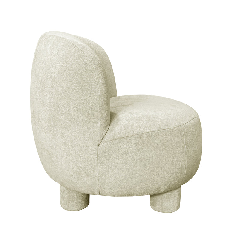 Fauteuil BORLANO Beige 74x77h73cm