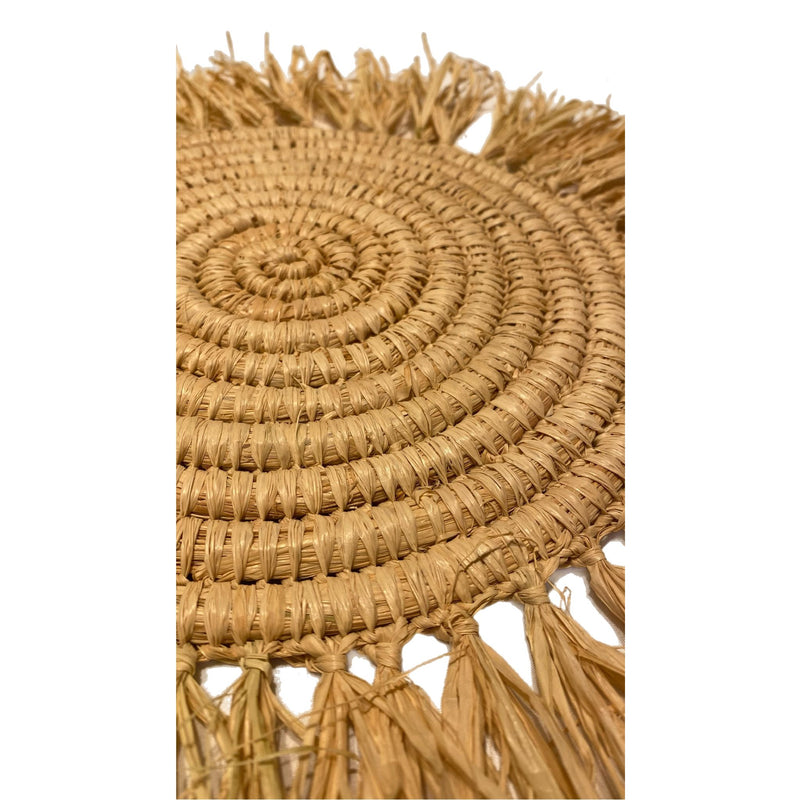 Sous-Assiette SPIRALE Rafia D35cm