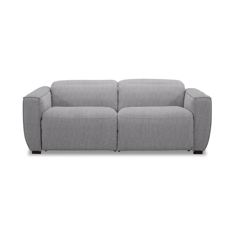 Canapé FIRST commande éléctrique Tissu Perle 3PL