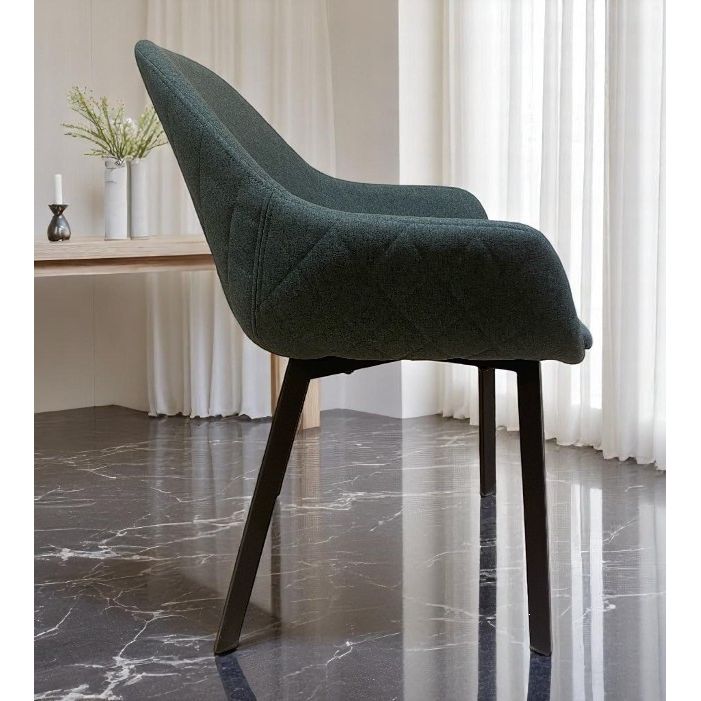 Fauteuil Repas PADE Tissu Lichen 60x58xH81cm