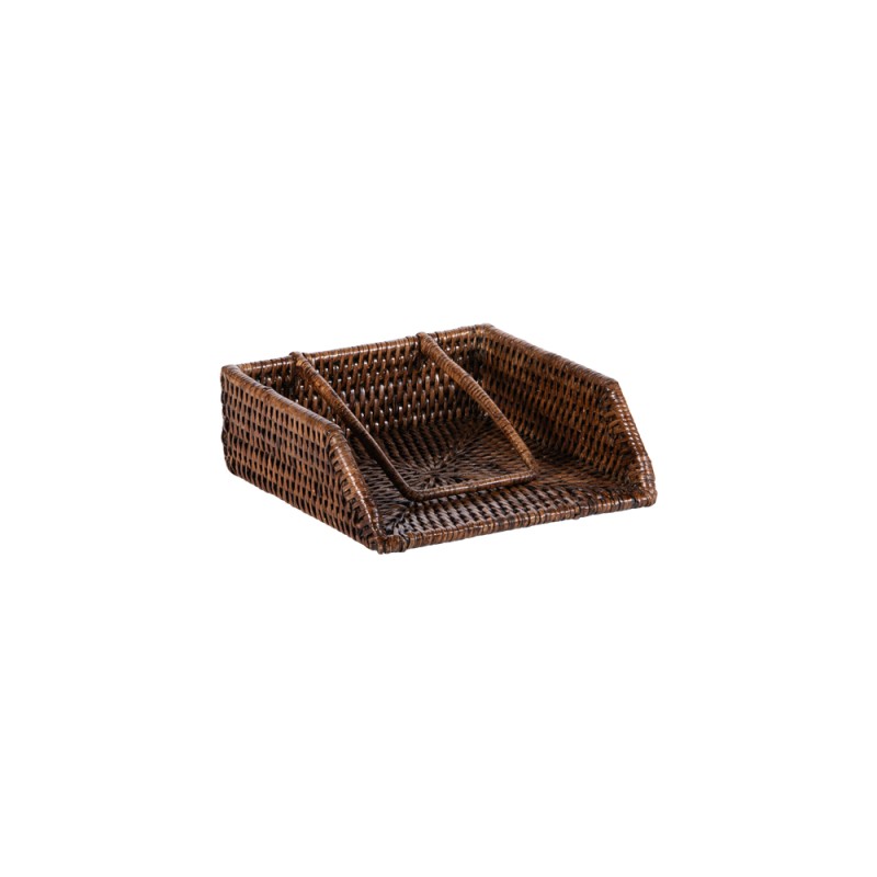 PORTE SERVIETT 18CM ROTIN SAYA