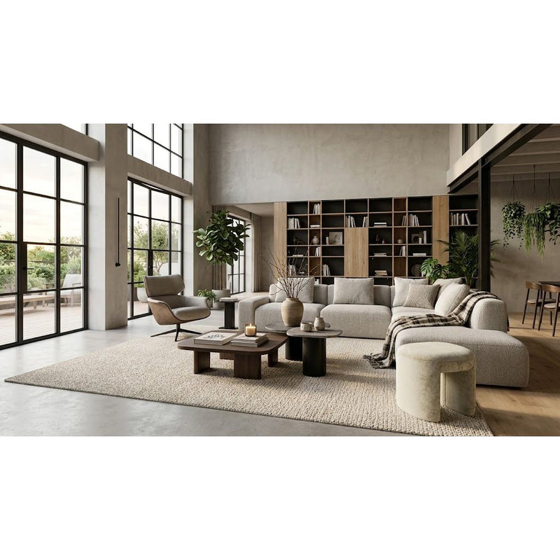 Pouf ARCHE Beige 46x42,5xH40cm