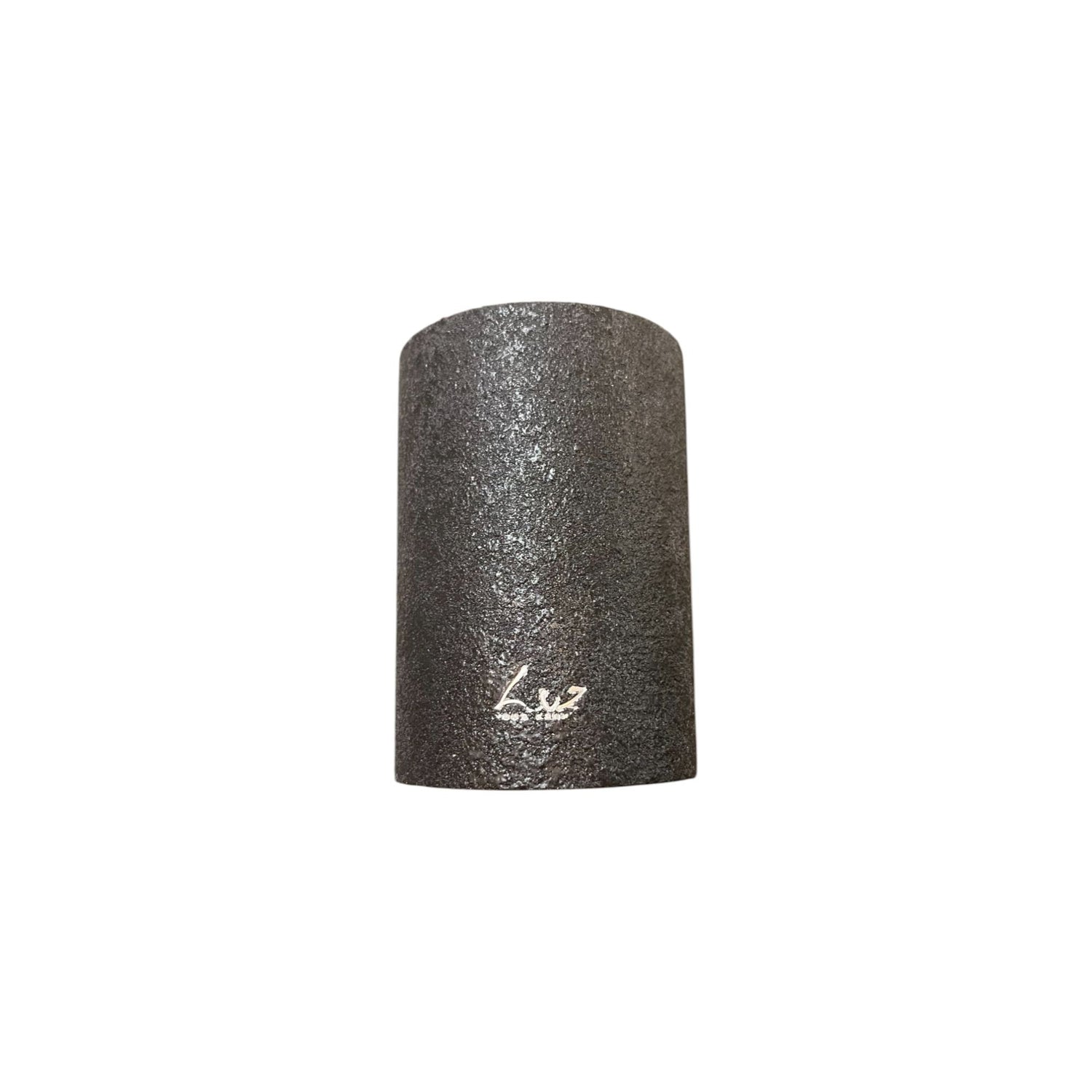 Bougie Rustique Beluga Noir Ø7xH10 cm