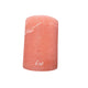 Bougie Rustique Peach pink Ø10xH13 cm