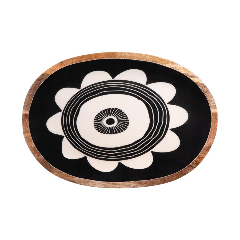 Plat oval zanzibar 40x28cm
